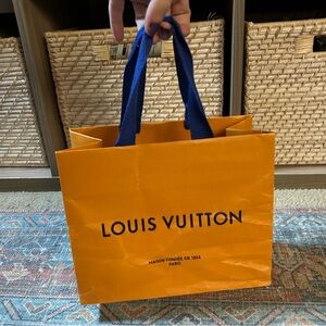 LOUIS VUITTON Shopping Bag Small 8.5 x 7 x 4.5”
